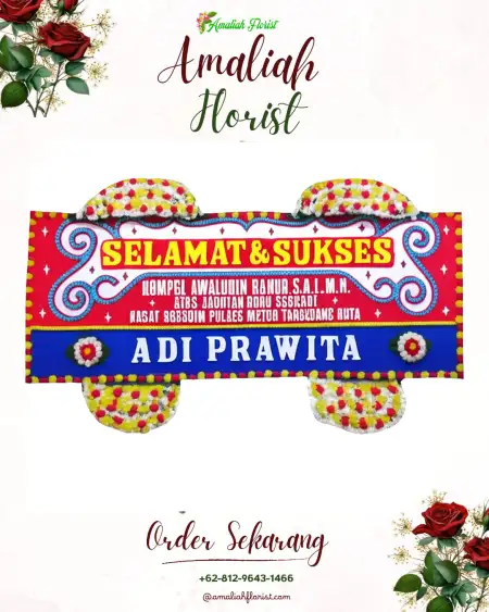 Papan Bunga Ucapan Selamat Cibatutiga